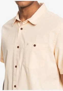 Quiksilver BOLAM KURZÄRMLIGES - Chemise - Almond Cream -Quiksilver Soldes c123ec304d504acd9324e0b96a815fa4