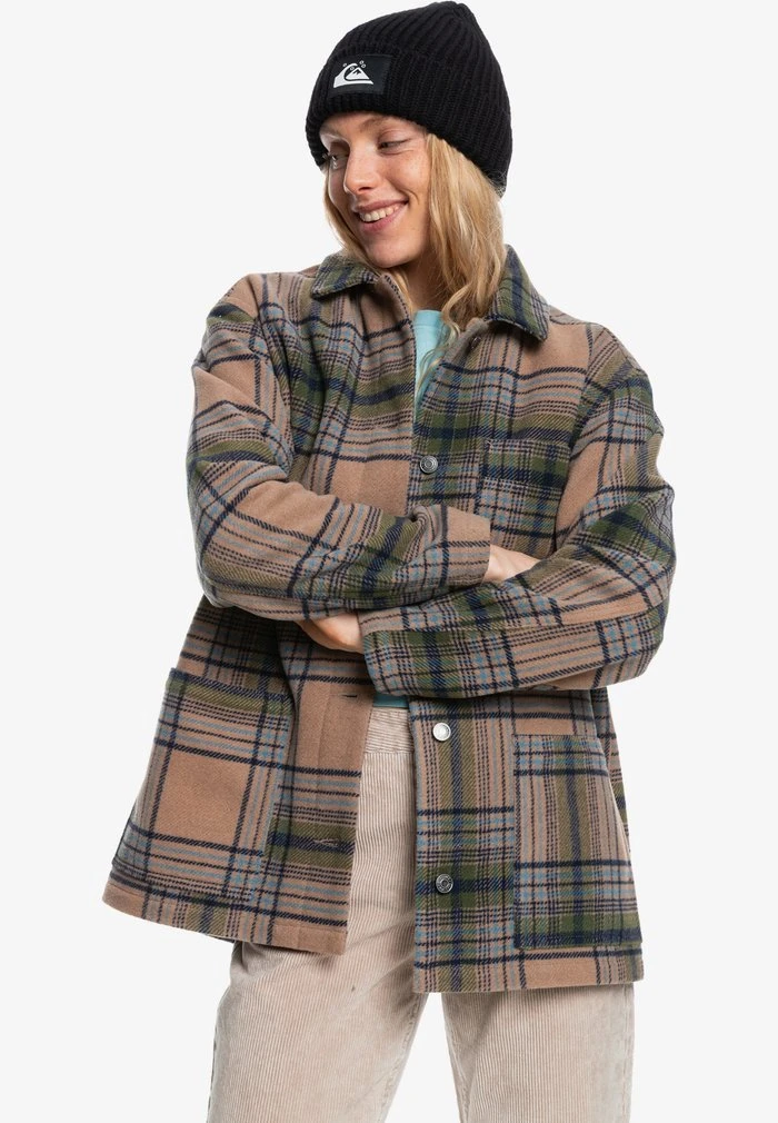 Manteau court - beige Quiksilver Manteau Court - Beige -Quiksilver Soldes c1bb26a7de9e4ea4baa6252082ba6e10