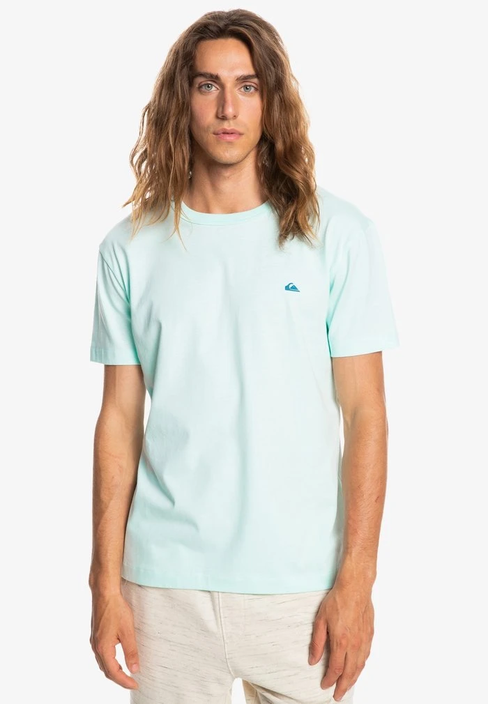 ESSENTIALS - T-shirt basique - blue glass Quiksilver ESSENTIALS - T-shirt Basique - Blue Glass -Quiksilver Soldes c2230f56092141bbb2ae43a2081ad343