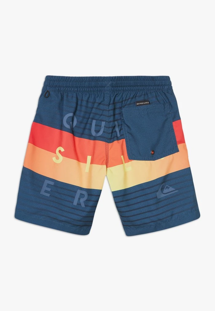 Quiksilver WORD BLOCK VOLLEY YOUTH - Short De Bain - Majolica Blue 4 Quiksilver WORD BLOCK VOLLEY YOUTH - Short De Bain - Majolica Blue – Image 2