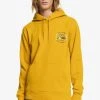 Quiksilver MIRROR LOGO - Sweat à Capuche - Nugget Gold -Quiksilver Soldes c332ef9b09774c3f9bad3ae8b7786e48