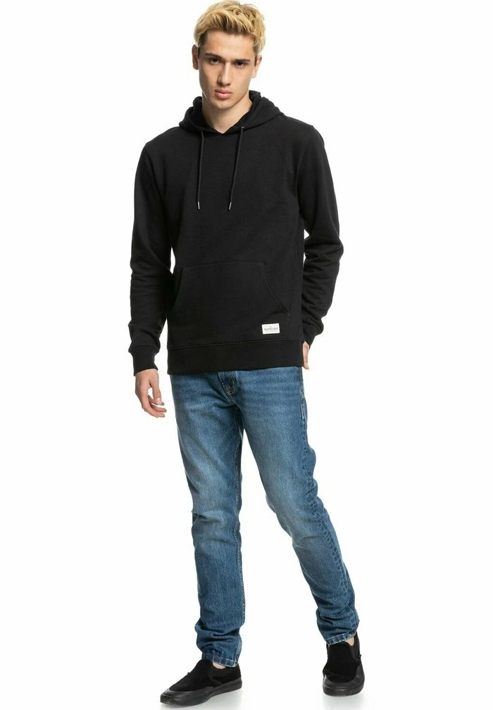 Sweat à capuche - black Quiksilver Sweat à Capuche - Black -Quiksilver Soldes c3346d8841824ecd883fedea3224cd18