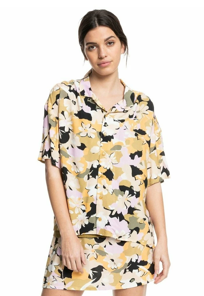 Quiksilver Polo - Oatmeal Camo Swirl 3 Quiksilver Polo - Oatmeal Camo Swirl