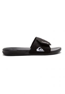 Quiksilver Mules - Black/white/black -Quiksilver Soldes c40ffc9ba6dd42709660d170f75e0a6a