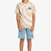 Quiksilver IN CIRCLES SS YTH - T-shirt Imprimé - Almond Cream 2 Quiksilver IN CIRCLES SS YTH - T-shirt Imprimé - Almond Cream -Quiksilver Soldes c416116959bb4df8b11445a2c9ac3270