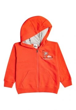 Quiksilver MIT REISSVERSCHLUSS FÜR JUNGE - Sweat à Capuche Zippé - Cherry Tomato