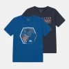 Quiksilver FADING FORTUNE TEE 2 PACK - T-shirt Imprimé - Classic Blue/navy Blazer -Quiksilver Soldes c4bb560f83b1494a81515d17b4cfe4cf