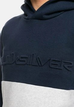 Quiksilver EMBOSS HOOD YOUTH - Sweat à Capuche - Navy Blazer -Quiksilver Soldes c507342f31344ca1835bbaaf5b72a936