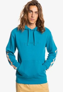 Quiksilver TAPED HOODIE - Sweat à Capuche - Sea Port