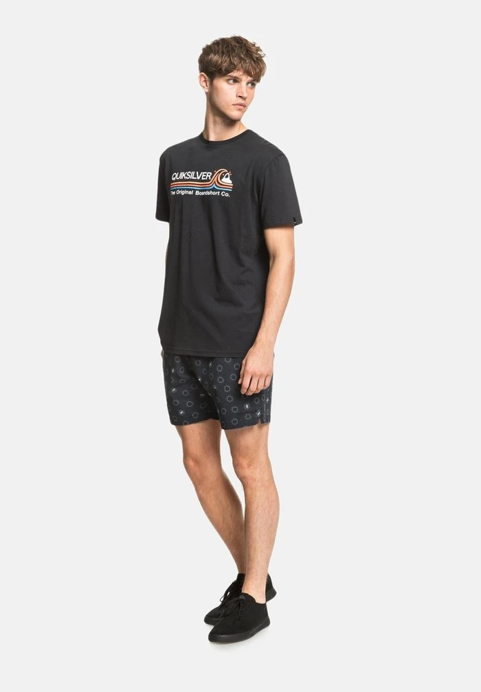 Quiksilver STONE COLD CLASSIC - T-shirt Imprimé - Black 4 Quiksilver STONE COLD CLASSIC - T-shirt Imprimé - Black – Image 2