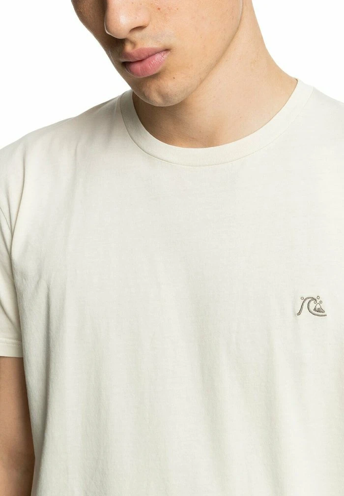 BUBBLE EMBROIDERY - T-shirt basique - oatmeal Quiksilver BUBBLE EMBROIDERY - T-shirt Basique - Oatmeal -Quiksilver Soldes c5ca51fe63374a81bdc9112ba3b6e9fa