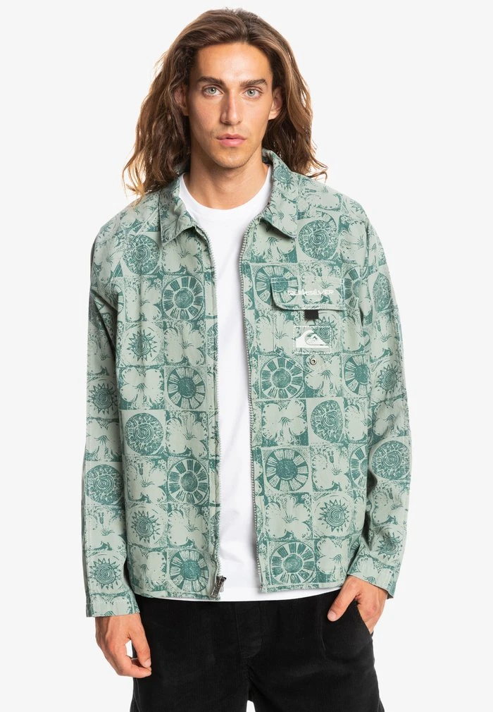 Quiksilver SURF MEMORY JACKET - Veste Légère - Green Milieu 3 Quiksilver SURF MEMORY JACKET - Veste Légère - Green Milieu
