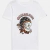 Quiksilver SKULL TROOPER SS YTH - T-shirt Imprimé - White -Quiksilver Soldes c6a4cb7b92bf42509b2871880ed0bba1