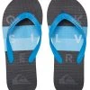 Quiksilver MOLOKAI WORD BLOCK - Tongs - Blue/black/blue 1 Quiksilver MOLOKAI WORD BLOCK - Tongs - Blue/black/blue -Quiksilver Soldes c6bff251ff9b48298d389fa1afad2cc5