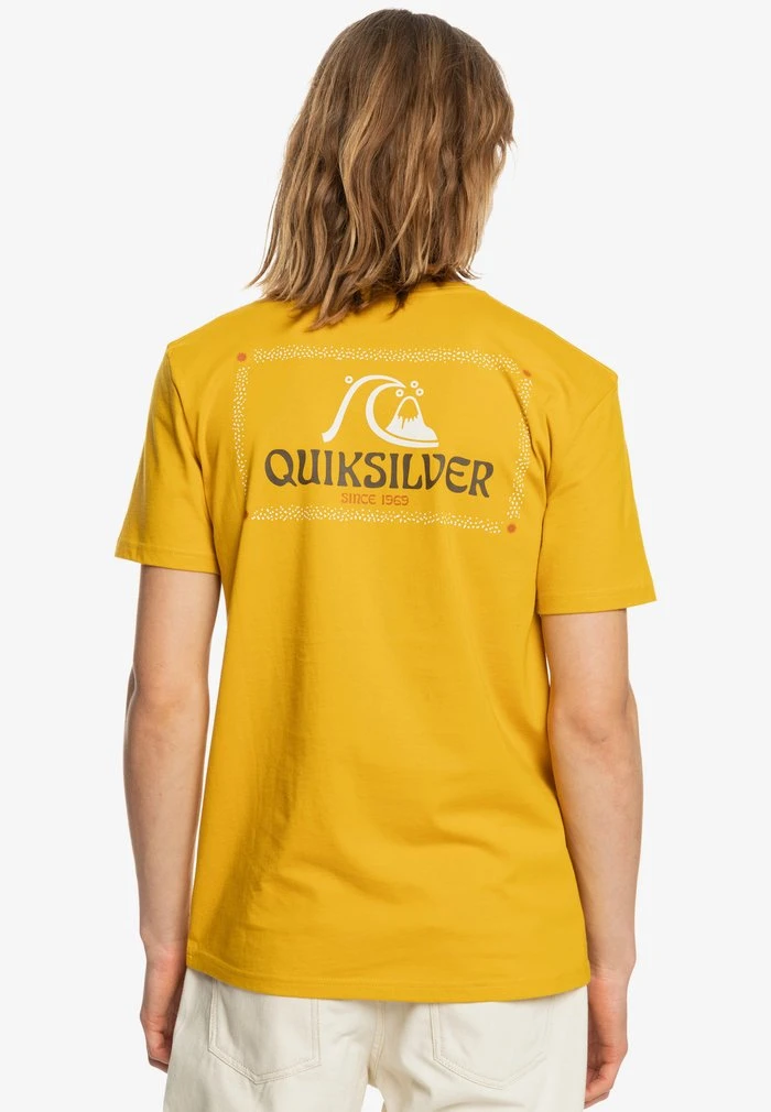 Quiksilver DREAM VOUCHER - T-shirt Imprimé - Nugget Gold 5 Quiksilver DREAM VOUCHER - T-shirt Imprimé - Nugget Gold – Image 3