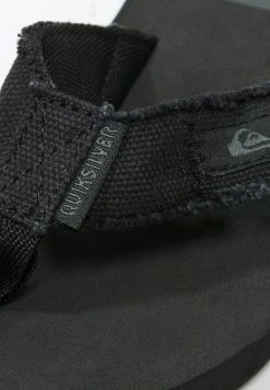 Quiksilver MONKEY ABYSS YT - Tongs - Black/brown -Quiksilver Soldes c736436abb4140239c135bdc17d19d17