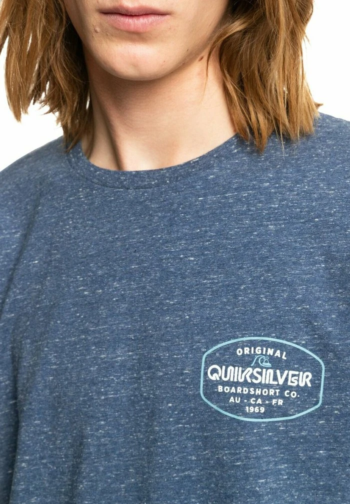 Quiksilver LOOSE HANDS - T-shirt Imprimé - Insignia Blue Heather 7 Quiksilver LOOSE HANDS - T-shirt Imprimé - Insignia Blue Heather – Image 5