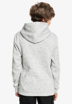 Quiksilver KELLER - Sweat à Capuche - Light Grey Heather -Quiksilver Soldes c80f4ace6eaf4a92bbb4ff4ddcbee769