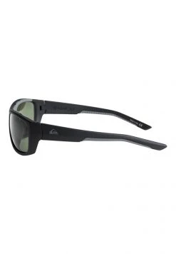 Quiksilver KNOCKOUT POLARIZED - Lunettes De Soleil - Matte Black Green Polarized -Quiksilver Soldes c94283ba3b804c4f8a97446308a1941c