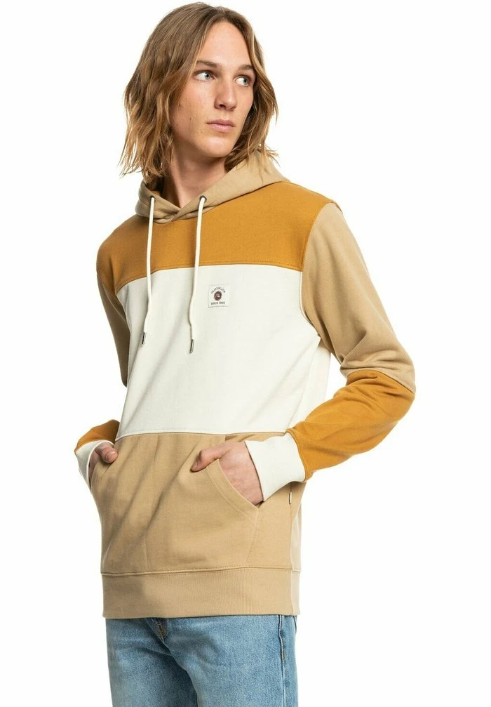 Quiksilver CHROMEBLOCK - Sweat à Capuche - Light Brown 6 Quiksilver CHROMEBLOCK - Sweat à Capuche - Light Brown – Image 4