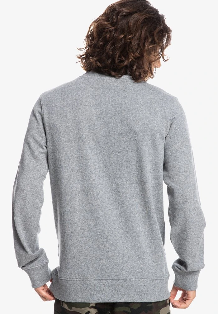 Quiksilver Sweatshirt - Light Grey Heather 4 Quiksilver Sweatshirt - Light Grey Heather – Image 2