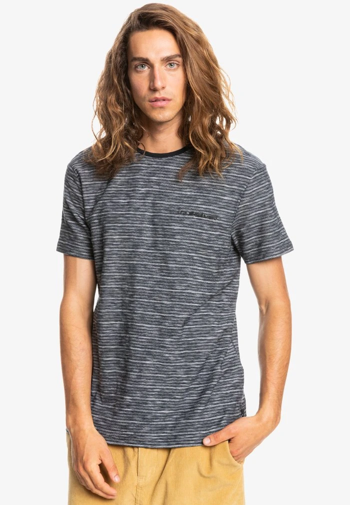 KENTIN MANCHES COURTES POUR EQYKT - T-shirt imprimé - kentin black Quiksilver KENTIN MANCHES COURTES POUR EQYKT - T-shirt Imprimé - Kentin Black -Quiksilver Soldes cb97253d2dbe48e39f112795f50017e9