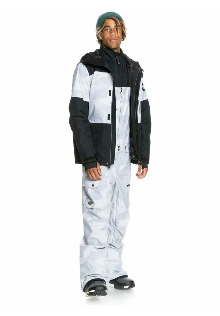 Quiksilver MISSION PRINTED BLOCK - Veste De Snowboard - Snow White Giant Camo 4 Quiksilver MISSION PRINTED BLOCK - Veste De Snowboard - Snow White Giant Camo – Image 2