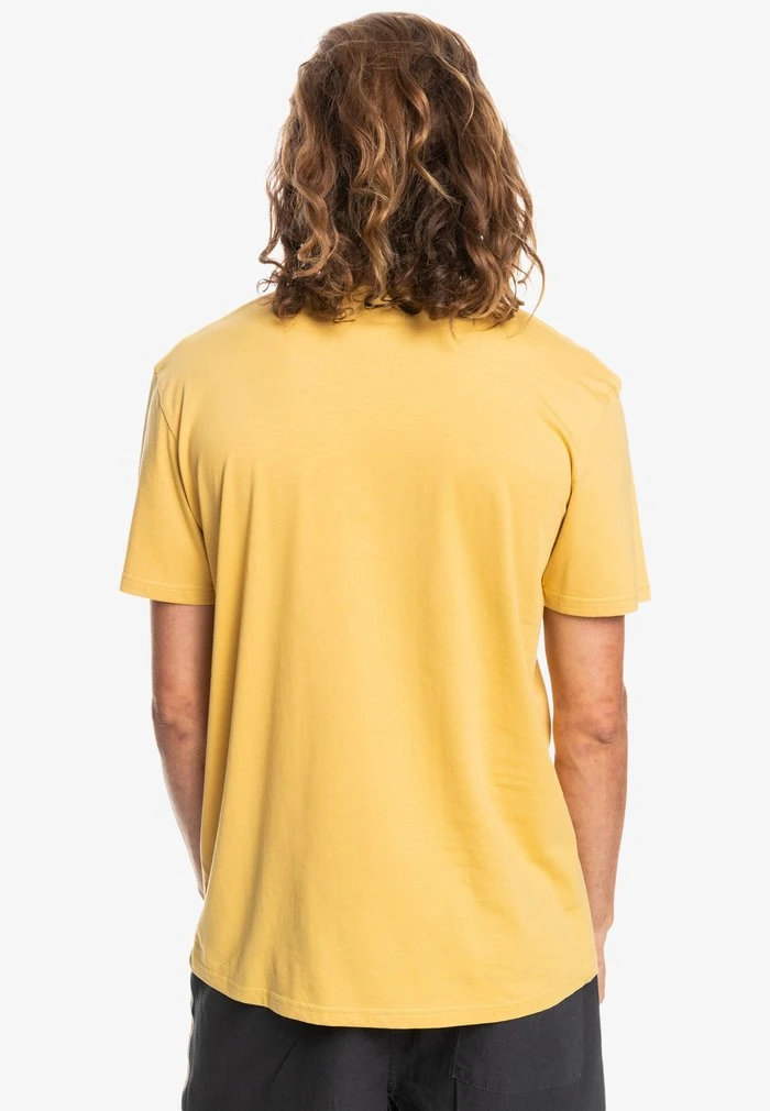 COMP LOGO SS - T-shirt imprimé - rattan Quiksilver COMP LOGO SS - T-shirt Imprimé - Rattan -Quiksilver Soldes cbd8c17bf30142f99db659957d59f2e5