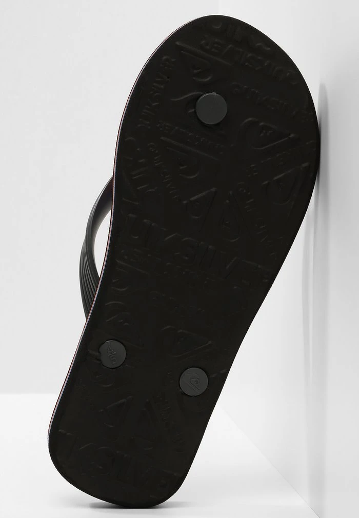 MOLOKAI SLAB - Tongs - black/grey/blue Quiksilver MOLOKAI SLAB - Tongs - Black/grey/blue -Quiksilver Soldes cc51aeea754b43a08c3717704b240a72