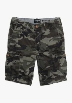 Quiksilver CRUCIAL BATTLE YOUTH - Pantalon Cargo - Green