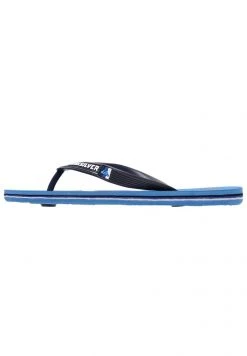 Quiksilver MOLOKAI SLAB - Tongs - Grey/blue/blue