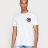 Quiksilver CIRCLE GAME - T-shirt Imprimé - White -Quiksilver Soldes cd50c438f495471aac263d59cddb0fcd