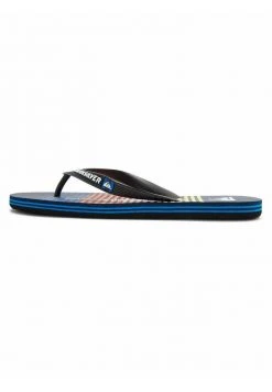 Quiksilver Tongs - Black/blue/black