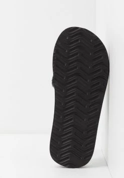 Quiksilver MONKEY ABYSS - Tongs - Black/brown -Quiksilver Soldes cda6de198a64426ca6884220ad25c887