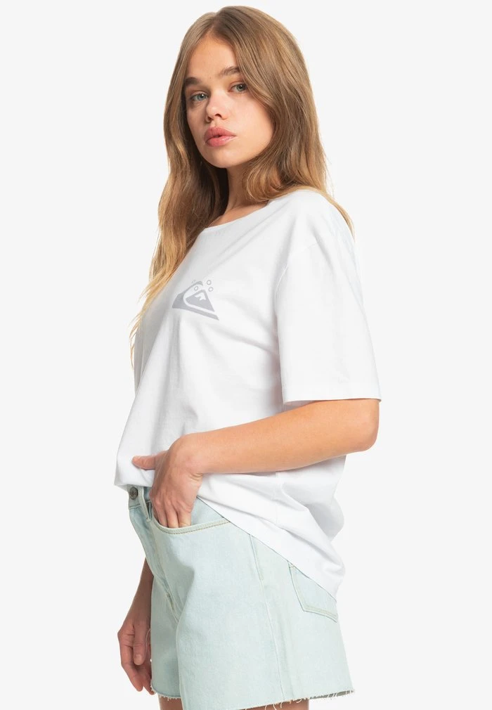 Quiksilver STANDARD - T-shirt Imprimé - White 6 Quiksilver STANDARD - T-shirt Imprimé - White – Image 4