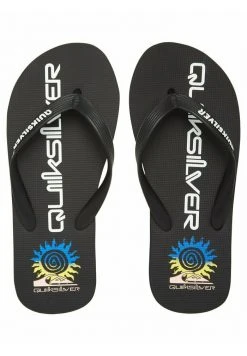 Quiksilver Chaussons - Black/blue/black -Quiksilver Soldes ce4f14d4614c4e3fa341c1ceeb334eb5