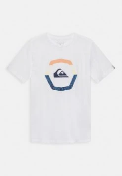 Quiksilver UPRISE SS YTH - T-shirt Imprimé - White