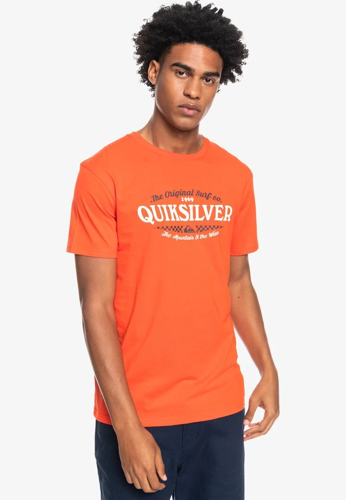 T-shirt imprimé - cherry tomato Quiksilver T-shirt Imprimé - Cherry Tomato -Quiksilver Soldes ce8b24f5a5be42adb4c71642bde9bafd