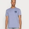 Quiksilver PROMOTE THE STOKE - T-shirt Imprimé - Purple Impression 2 Quiksilver PROMOTE THE STOKE - T-shirt Imprimé - Purple Impression -Quiksilver Soldes cf079d9e65444066894c83b58d386637