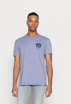 Quiksilver PROMOTE THE STOKE - T-shirt Imprimé - Purple Impression