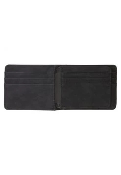 Quiksilver VON PRIMO - Portefeuille - Black -Quiksilver Soldes cf0cb8fc9b5340ada6293c3ead303665