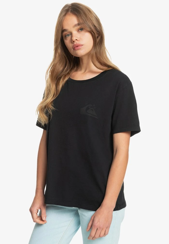 Quiksilver STANDARD - T-shirt Imprimé - Black 3 Quiksilver STANDARD - T-shirt Imprimé - Black