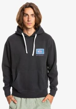 Quiksilver NEON SLAB HOOD - Sweat à Capuche - Tarmac