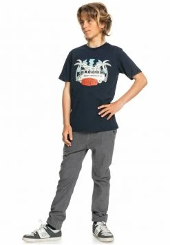 Quiksilver STRETCH - Chino - Dark Grey Heather