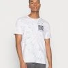 Quiksilver PEACEFUL LIFE - T-shirt Imprimé - Lilac Marble -Quiksilver Soldes d0b15664ed6446838cd22b6a2439a0df