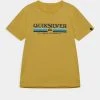 Quiksilver LINED UP - T-shirt Imprimé - Rattan -Quiksilver Soldes d0c26c04f1204eff8602cc16739b7582