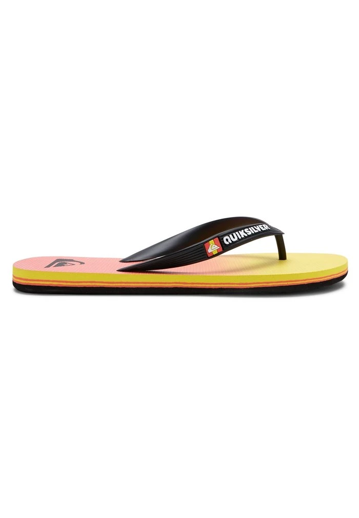 CHANCLAS - Tongs - black/black/orange Quiksilver CHANCLAS - Tongs - Black/black/orange -Quiksilver Soldes d14921e8c9c64f3d91cb718984f21a19