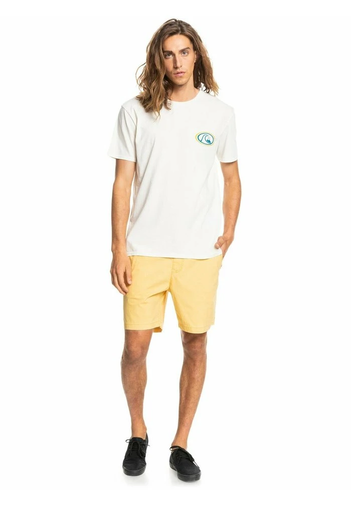 T-shirt imprimé - antique white Quiksilver T-shirt Imprimé - Antique White -Quiksilver Soldes d16cd5fd1e35474baa4612f2d0033444