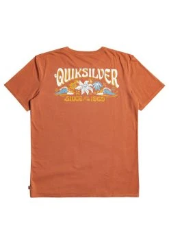 Quiksilver T-shirt Imprimé - Cinnamon -Quiksilver Soldes d28691a447fd4d83b30254d1a2bd1350