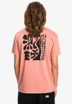 Quiksilver BE STILL MANCHES COURTES - T-shirt Imprimé - Rosette 8 Quiksilver BE STILL MANCHES COURTES - T-shirt Imprimé - Rosette -Quiksilver Soldes d345d995e65d43818e7ee2f687b279b6